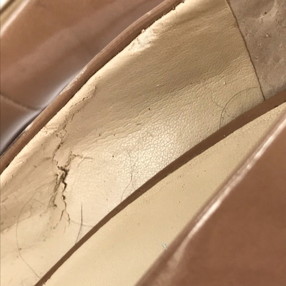 Nine West Womens Paigeo Pump Slim Heels Shoes Brown Round Toe Slip Ons 7.5 M - Picture 8 of 11